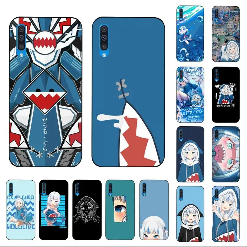 

Babaite Gawr Gura Hololive Anime Phone Case for Samsung A51 01 50 71 21S 70 10 31 40 30 20E 11 A7 2018