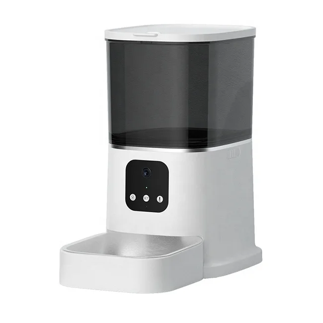 

Automatic Cat Feeders with APP Control WiFi Enabled Smart Dry Food Dispenser Detachable Pet Feeder for Cleaning Multiple Pets