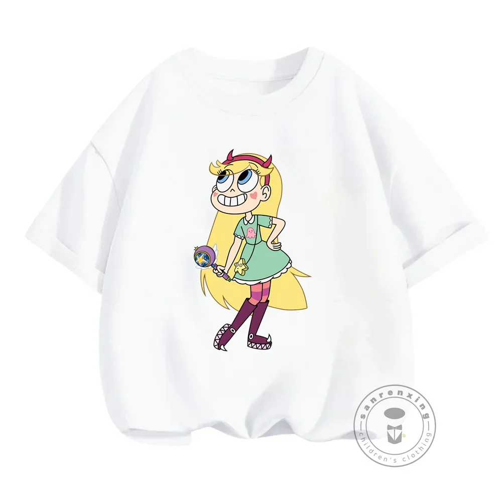 Детская футбольная майка с короткими рукавами и рисунком Disney Stars Versus Evil хлопковая