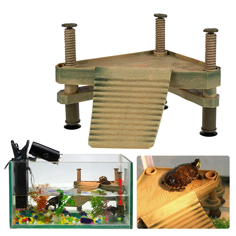 

Tortoise Drying Platform Brazilian Water Turtle Floating Island Turtle Tank Aquarium Floating Drying Platform Lying Platform
