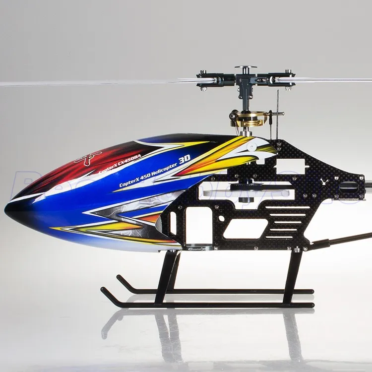 

CopterX CX450 Black Angel Helicopter Carbon Frame RC Helicopter Fits Align Trex 450 Kit RC Toy