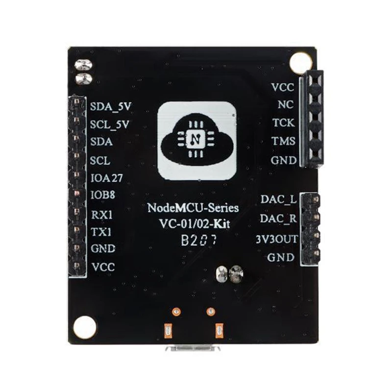 2Pcs VC-02-Kit AI Intelligent Pure Offline Voice Development Board VC02 Recognition Speech Control Module