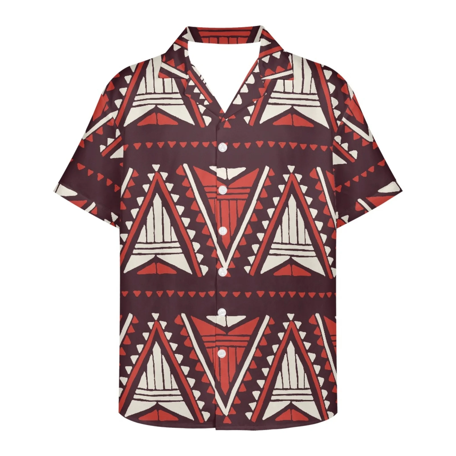 

Гавайская Мужская рубашка в богемном стиле, винтажная, с принтом татуировок, повседневная Пляжная футболка с цветным принтом, Алоха, гавайс...