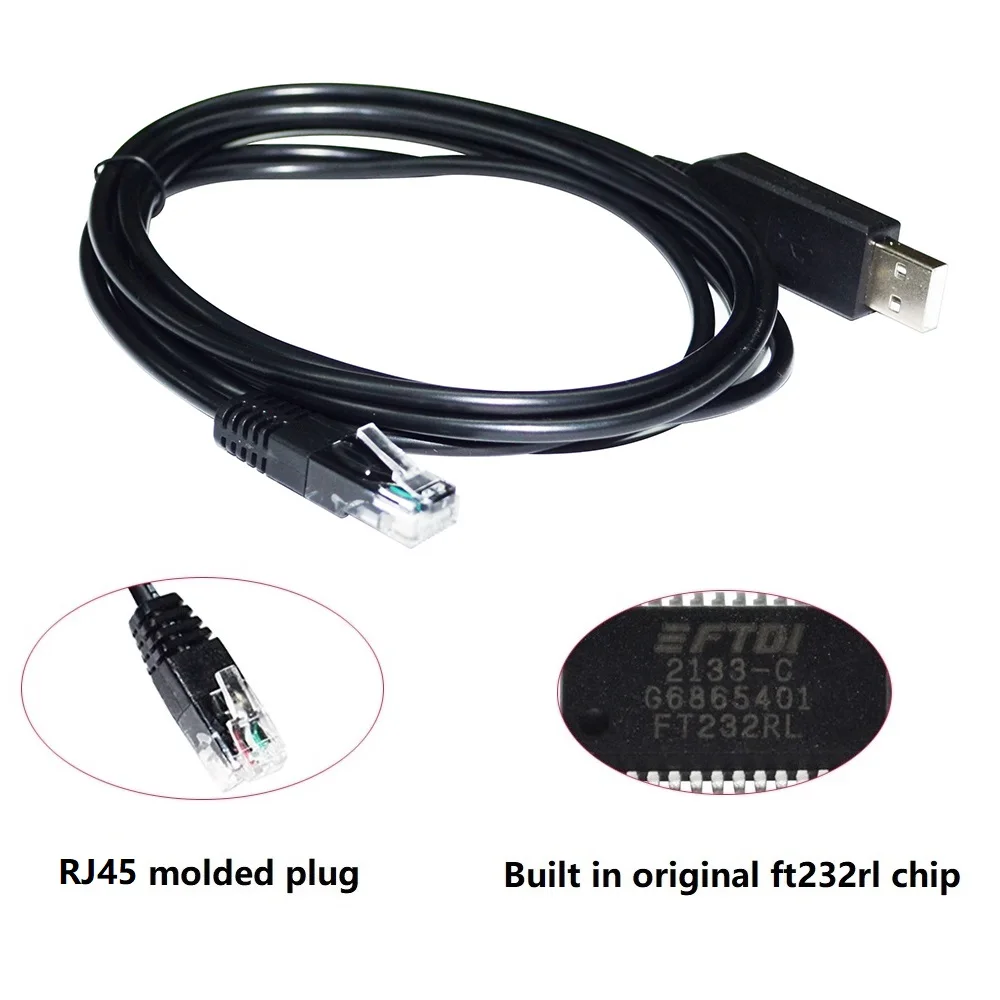 

FTDI FT232RL CHIP USB TO RJ45 RS485 CONVERTER SERIAL HOST COMMUNICATION CABLE FOR FUSION SUN HYBRID SOLAR MPPT INVERTER TO PC