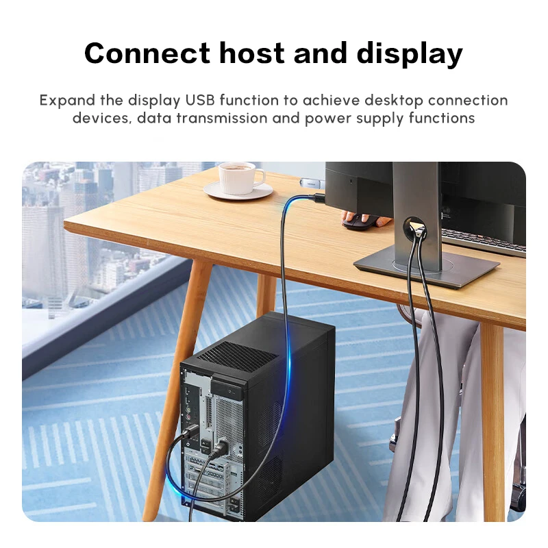 Фото Кабель UGREEN USB 3.0 для принтера, USB A-B, никелированный, высокоскоростной кабель USB B-C для принтера №3