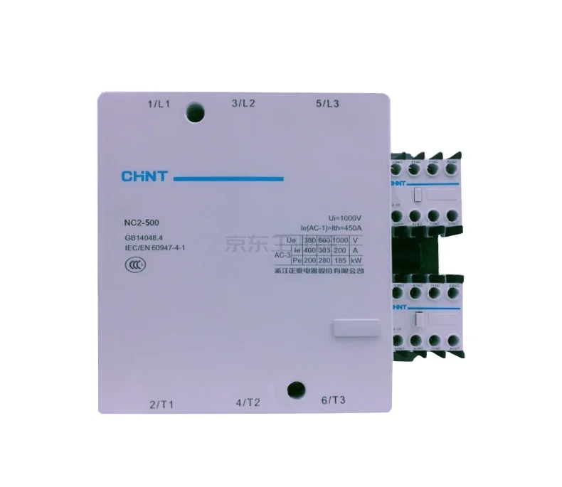 

CHINT Power Contactor NC2 Series 3P AC contactor NC2-500 110V 127V 220V 380V