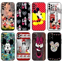 mickey minnie mouse for samsung galaxy for a10 a11 a12 a20 a21 a21s a22 a31 a32 a51 a52 a70 a71 a72 5g phone case back