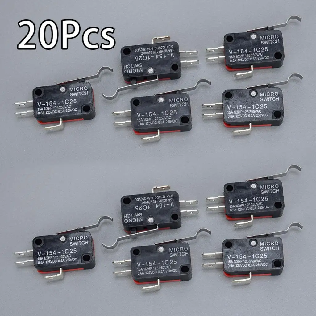 

1014807 1014808 20Pcs 2 & 3 Prong Micro Switch Kit Fit For Club Car Golf Cart 1980 1981 1982 1983 1984 1985 1986 1987 1988-2022