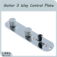guitar control plate guitar panel 3 way loaded switch prewired wiring harness knobs for tl guitar with mounting screws