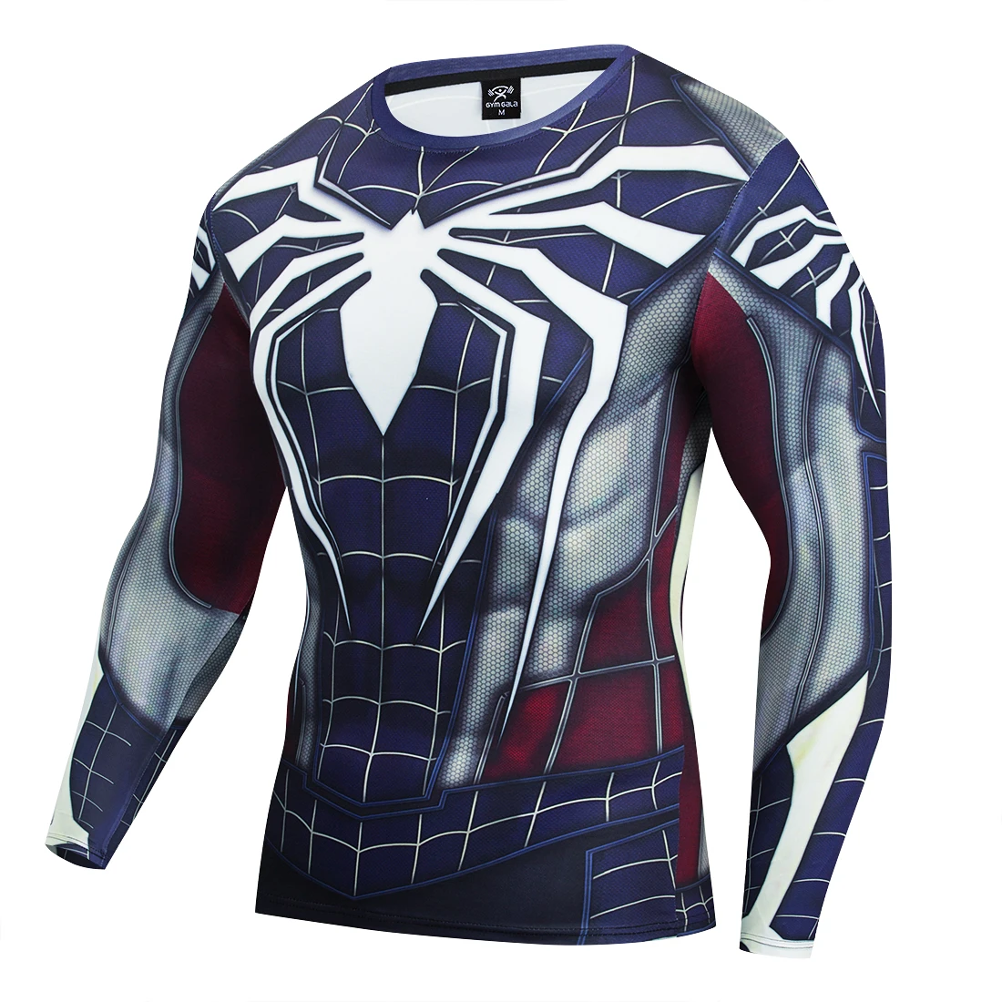 

Marvel Spider Men Cosplay Costume Premium 3D Printed Costume Compression T-shirt Finess Gym Quick-Drying Tight Tops