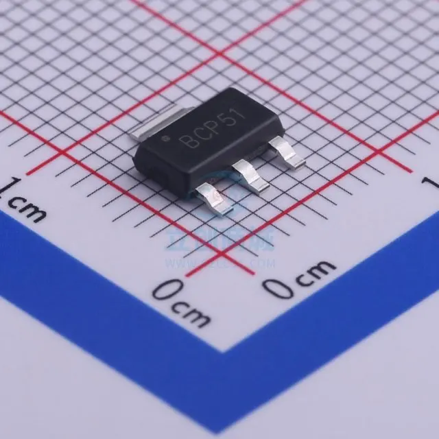 

free shipping(BJT) PNP 45V 1A BCP51-16 80pcs