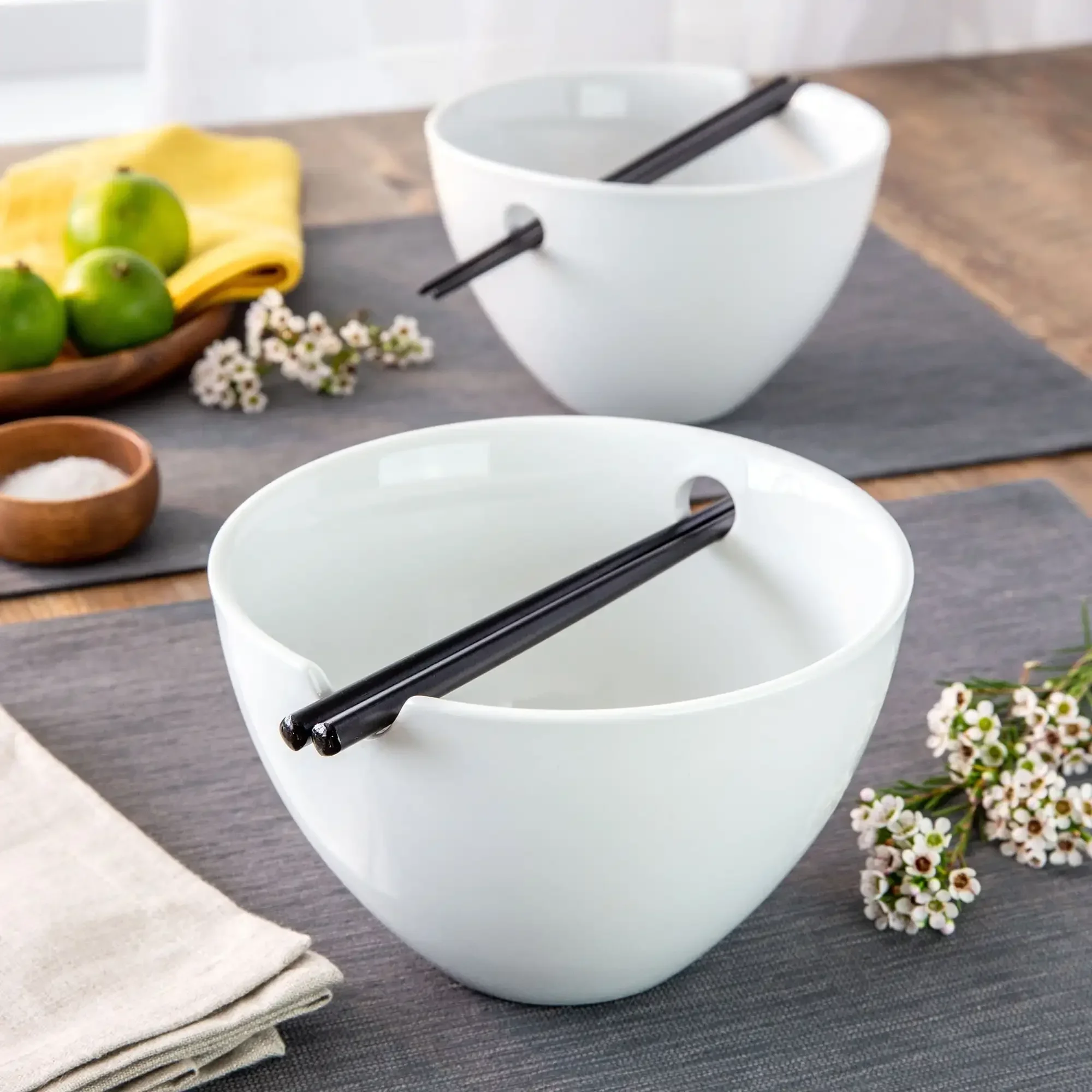 

Noodle Serve Bowls,Set of 2,Noodle Bowl,Bowl,Mixing Bowl,Soup Bowl,Rice Bowl,Bowl Set