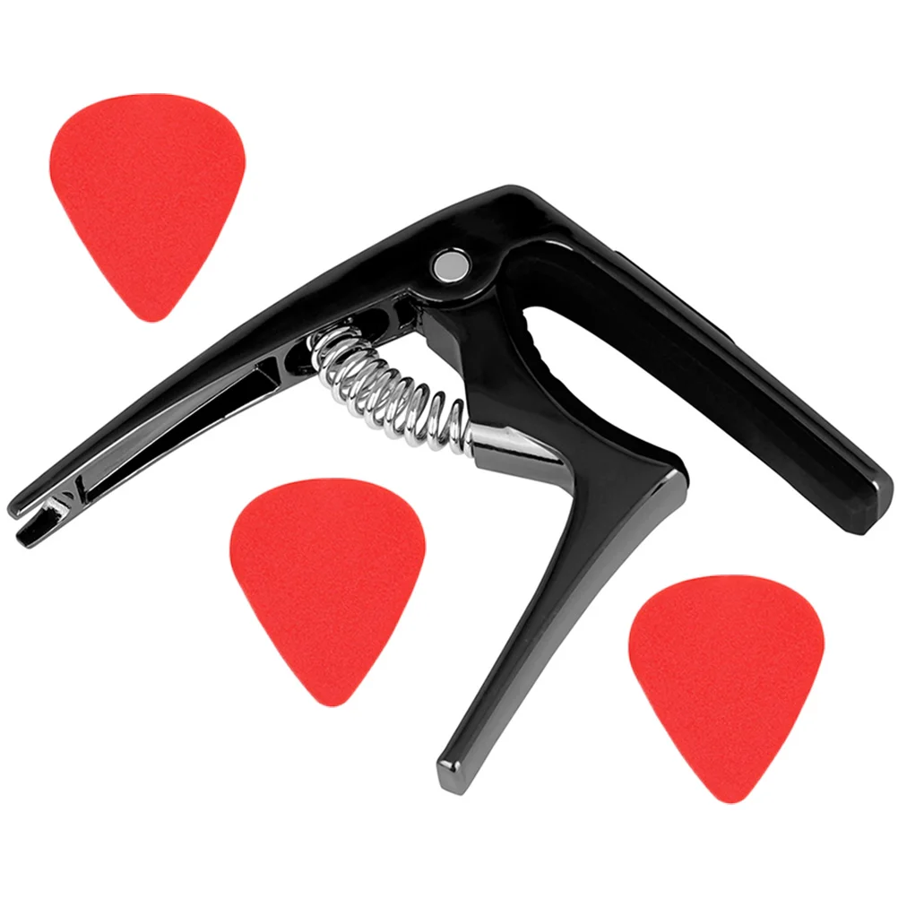 

Guitar Tuning Clip Guitar Clamp Universal Metal Capo Multifunctional Turning Capo with Classical Guitar Accessories Sets