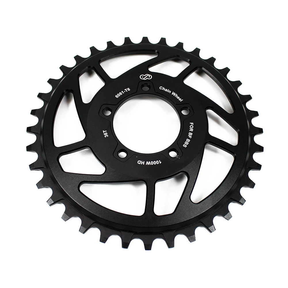 

1pc E-bike ChainRing Aluminum Alloy 36T Chain Ring Offset Correction FOR BAFANG For BBS HD Replacement Part Accessories