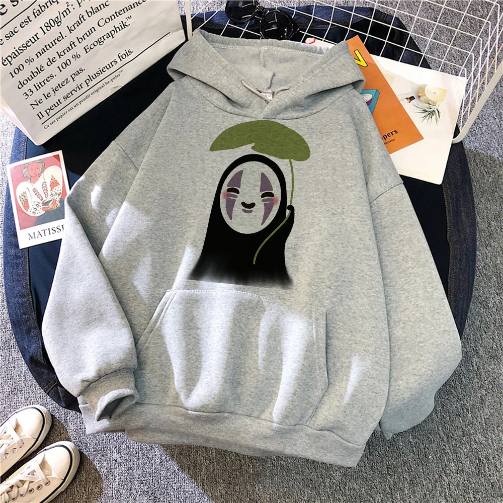 

Худи Kaonashi, женские готические винтажные свитшоты, женская зимняя рубашка с капюшоном