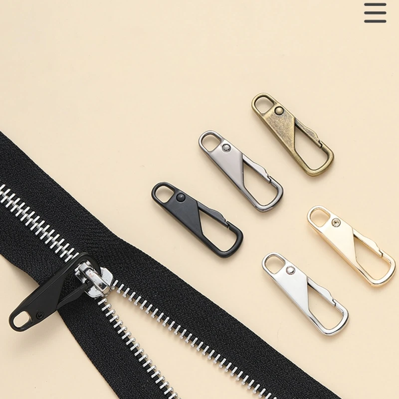 

1 Pc Universal Zipper Puller Detachable Zipper Instant Head Repair Kits for Zipper Slider DIY Sewing Craft Sewing Tool Accessory