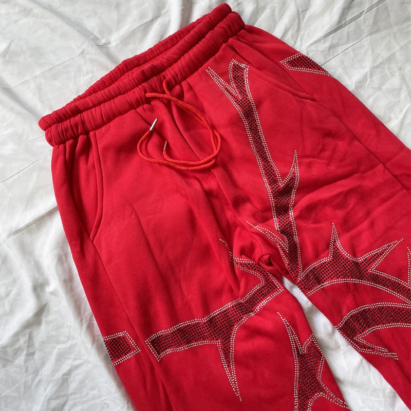 

Осенние женские повседневные брюки на шнуровке Y2k эластичные с высокой талией и карманами свободные прямые брюки в стиле хип-хоп Уличная одежда