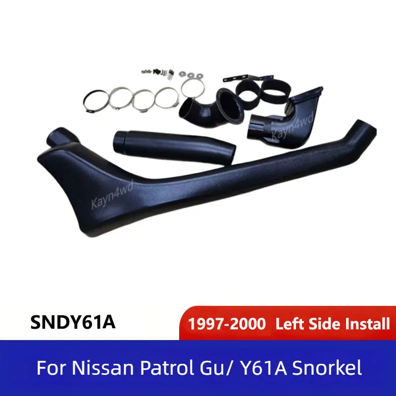 

Внедорожник 4x4 внешние аксессуары воздухозаборник для 1997-2002 Nissan патруль GU Y61A Y61B комплект шлангов для подводного плавания