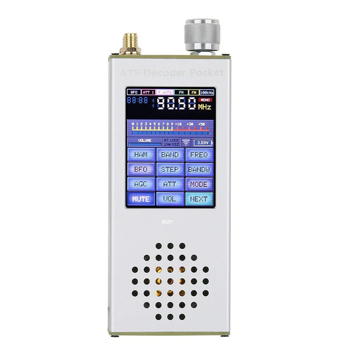 ATS Decoder Pocket 4.17 Version Full Band FM SSB SDR AM LSB USB Handheld Radio Receiver