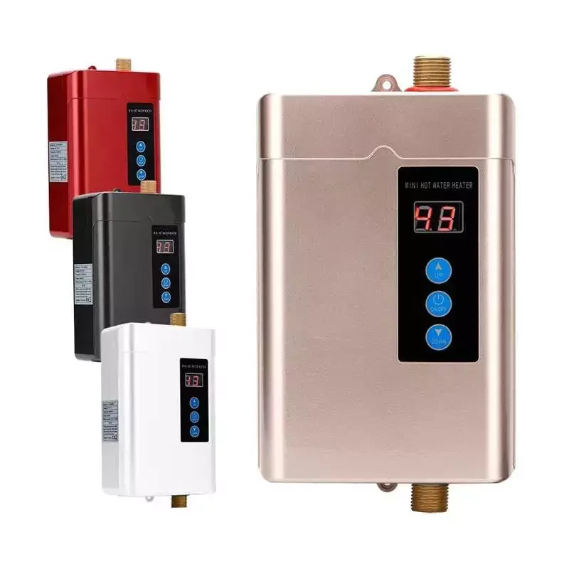 Household Mini Electric Water Heater Instant Tankless Water Heater Heating Machine US/EU Plug