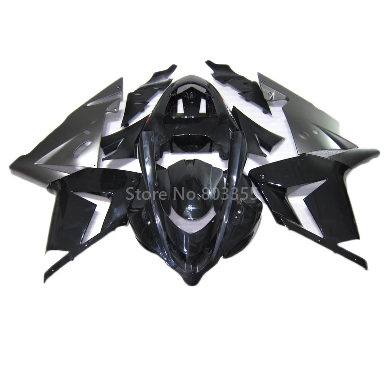 

Silver Black Injection Kawasaki ZX10R 2004 2005 New ABS Plastic Fairing Kits zx10r 04 05 Best Price Cool fairings FR28