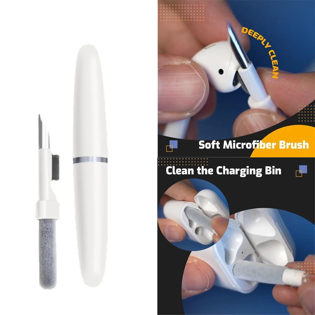 Набор Щеток Для Чистки Airpods с защитной коробкой щеток для чистки Bluetooth-наушники
