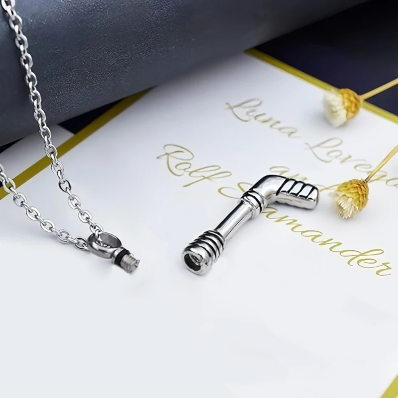 Человеческий мемориальный медальон для гольф-клуба кулон держатели пепла