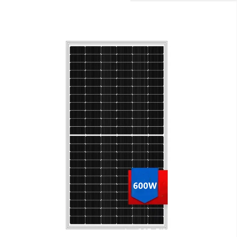 

500W 600W silicon solar panel charging panel energy storage photovoltaic module power generation panel