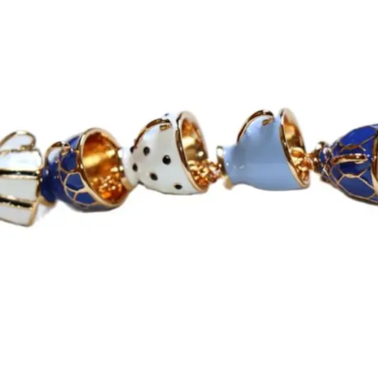 Изысканный набор чашек с чайником кулон серьги подвеской ожерелье