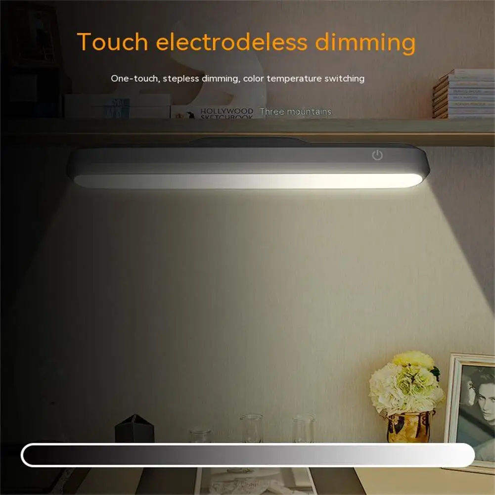 

Portable Led Reading Light Desk Lamp 120 Degree Wide Angle Adjustable 3-level Color Temperature Night Light