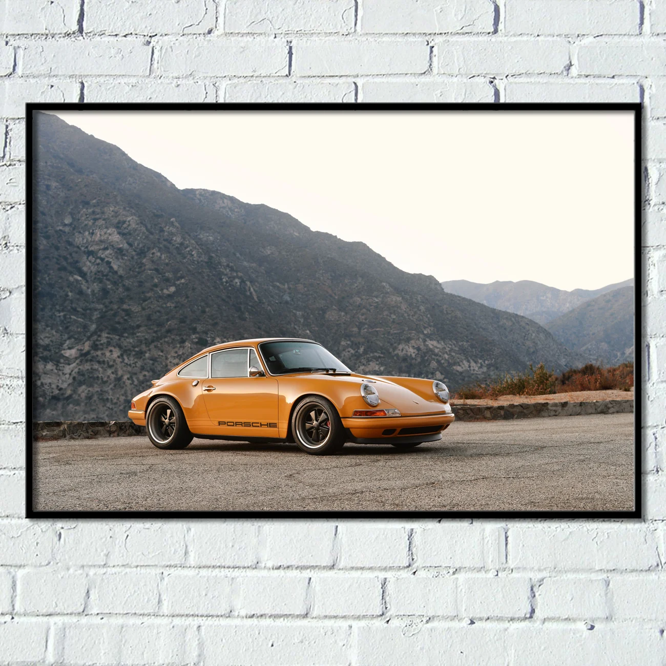 Supercar обои Porsches Singer 911, классический автомобиль, современная живопись, настенные художественные плакаты, холст, принты для дома, гостиной, Декор