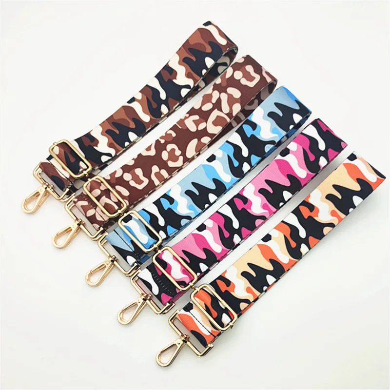 

Camouflage Women Bag Straps for Crossbody Shoulder Bags Strap for Women Handbags Handles Bag Part Accessories Adjustable Strap