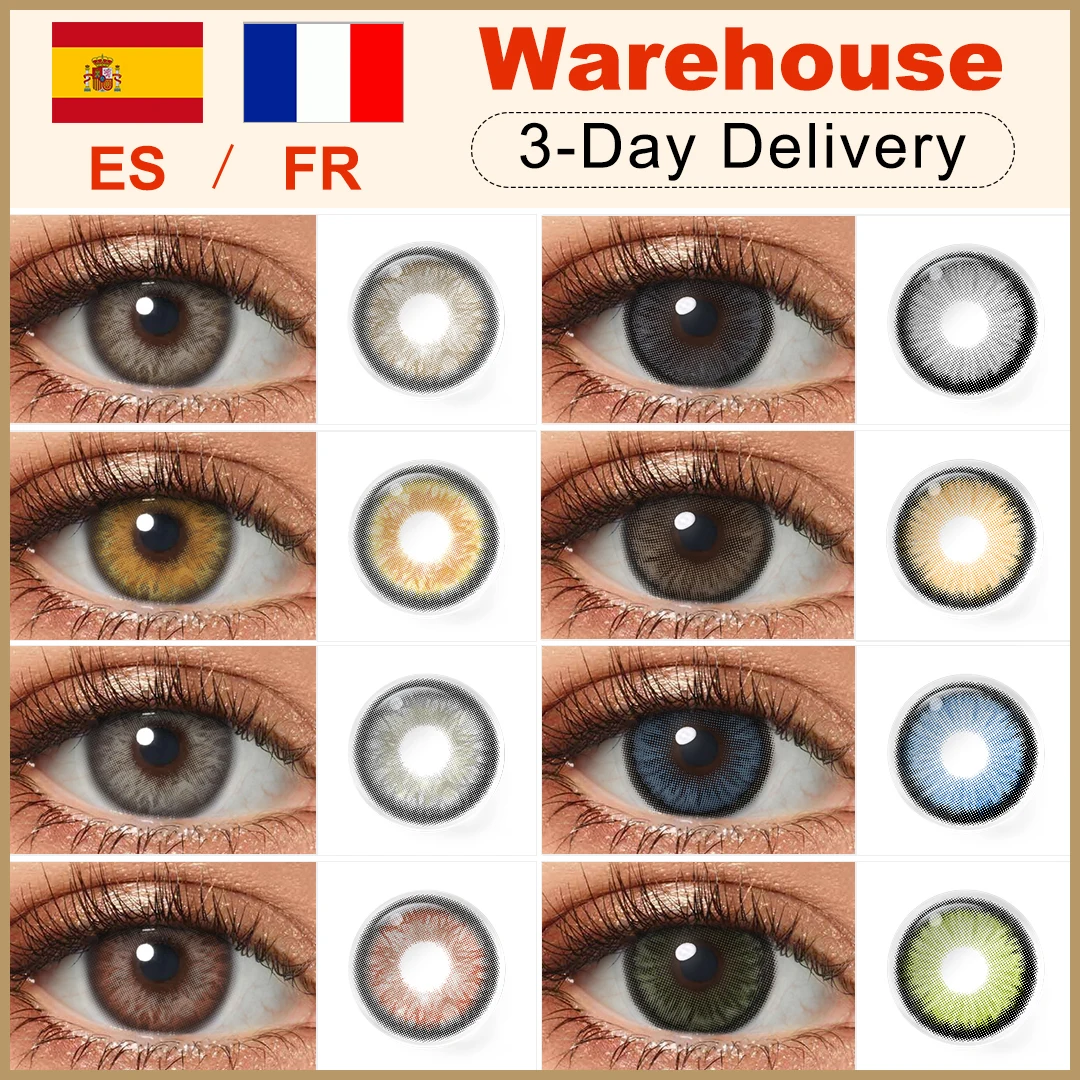 

Magister Colored Contact Lenses for Eyes DIA 14.5 mm Big Eye Color Lens Yearly Ues Pupilentes Eye Lenses Color Contact Lenses