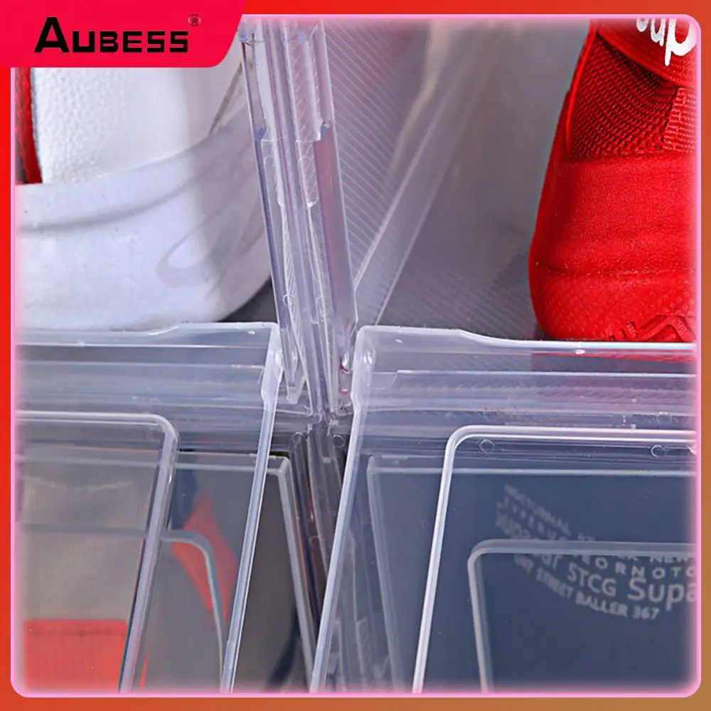 Stackable Box Thickened Transparent Shoe Box Dustproof Shoe Organizer Drawer Foldable Drawer Case Organizer For Men Women Shoes