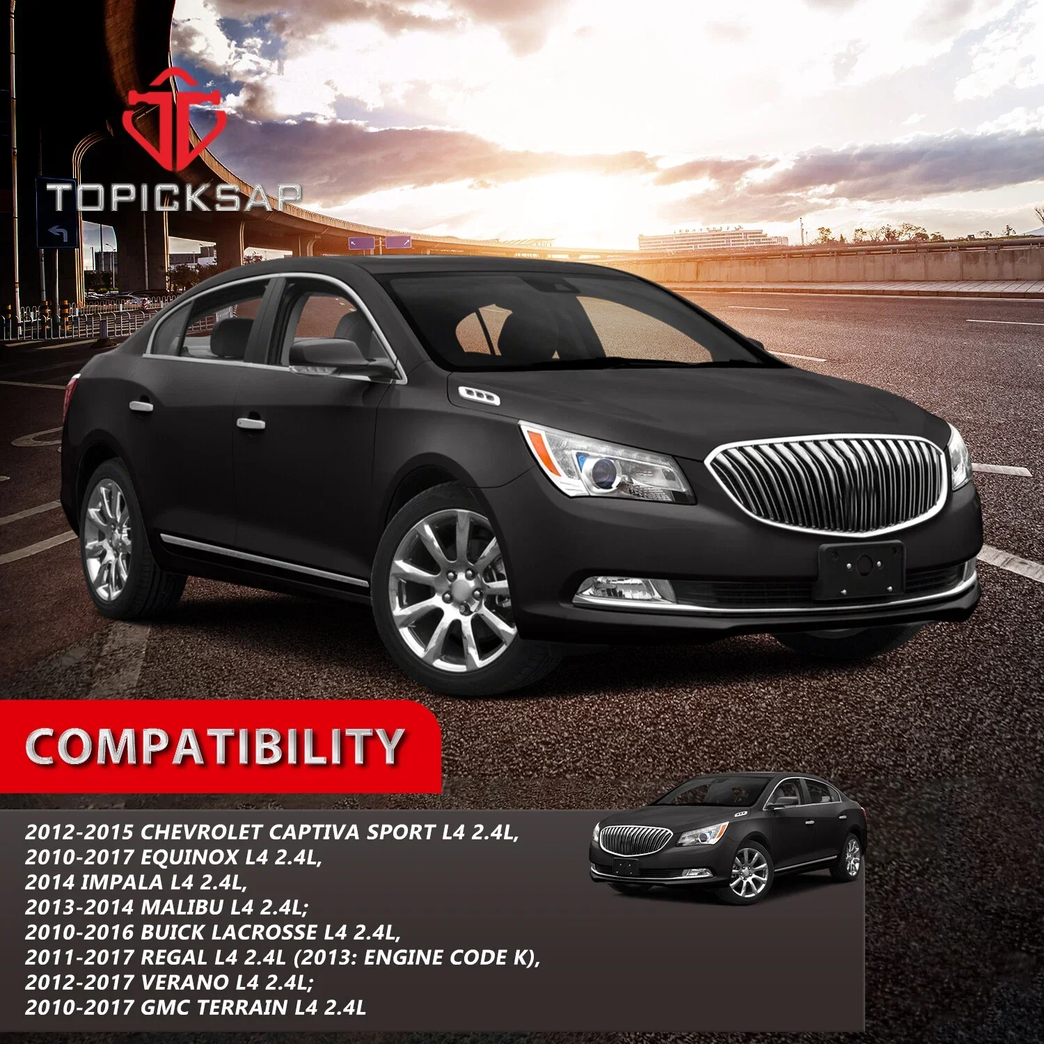 Фото TOPICKSAP 1 шт. Запасной топливный насос высокого давления для Buick Chevy Equinox GMC 2.4L 2010 2011 2012 2013 2014 2015 2016 №3