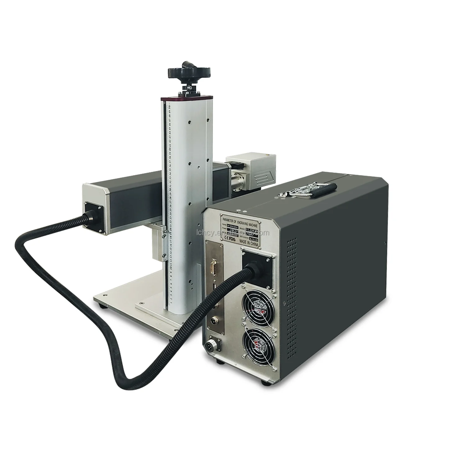 Портативная мини-настольная автоматическая машина для маркировки волокна 60 Вт JPT