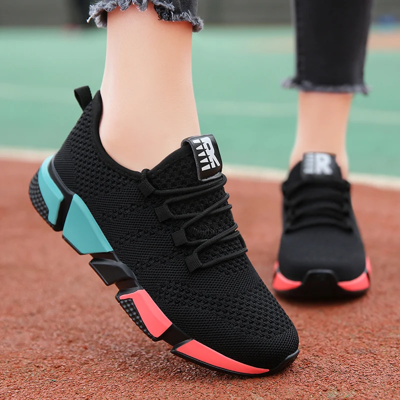 Ladies Casual Shoes for Women Sports Running Shoes Free Shipping Breathable Summer Female Athletic Sneakers Lightweight Trainers