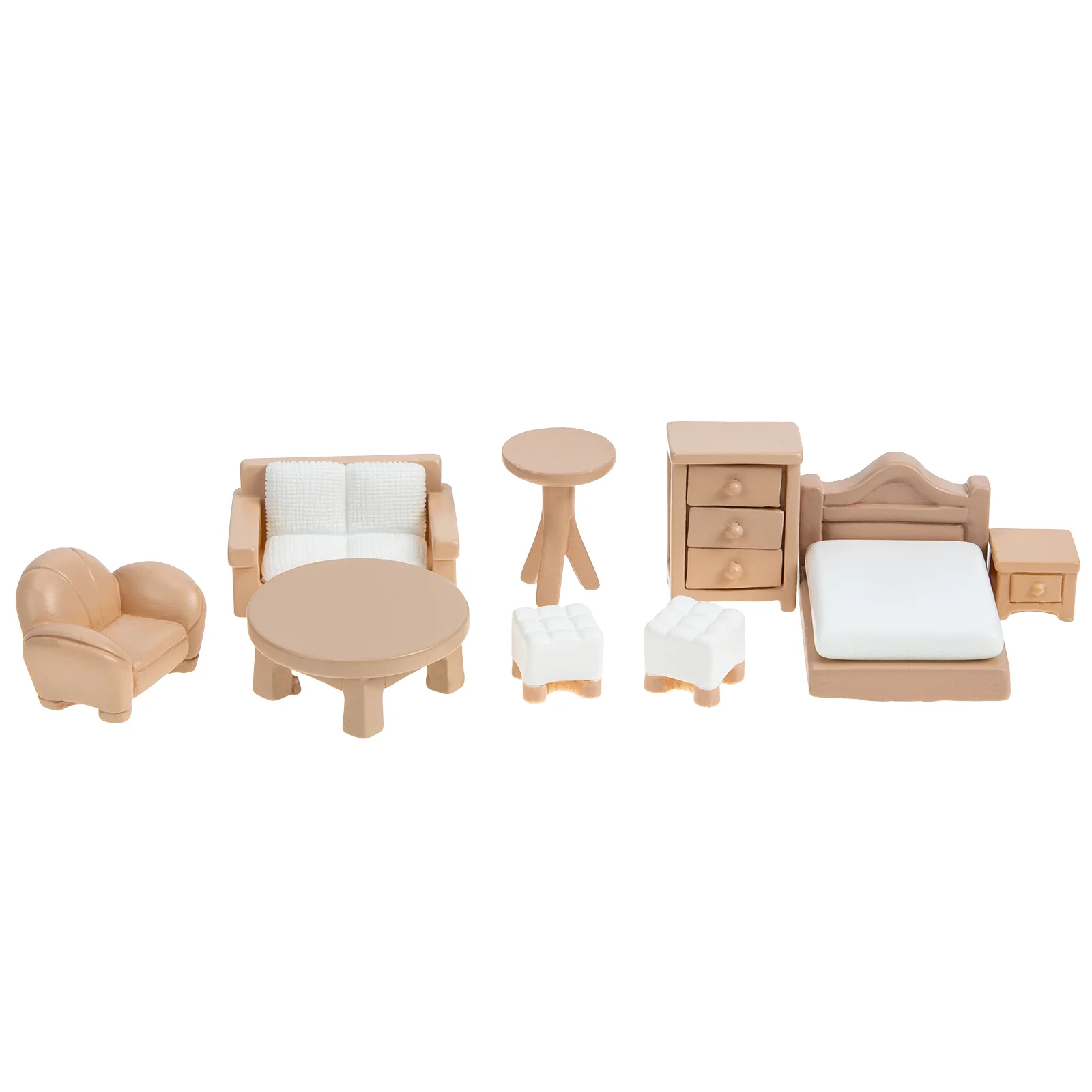 

1 Set Mini House Mini Furniture Model Decoration Simulation Furniture Adornment