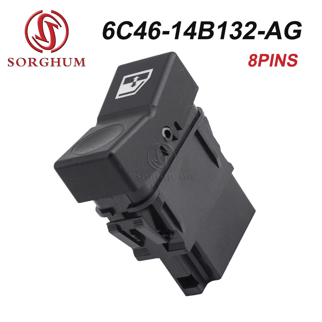 

SORGHUM Автомобильные аксессуары 6C46-14B132-AG, электрические переключатели окна, универсальная Кнопка окна для грузовика Ford 1100 1979-1982