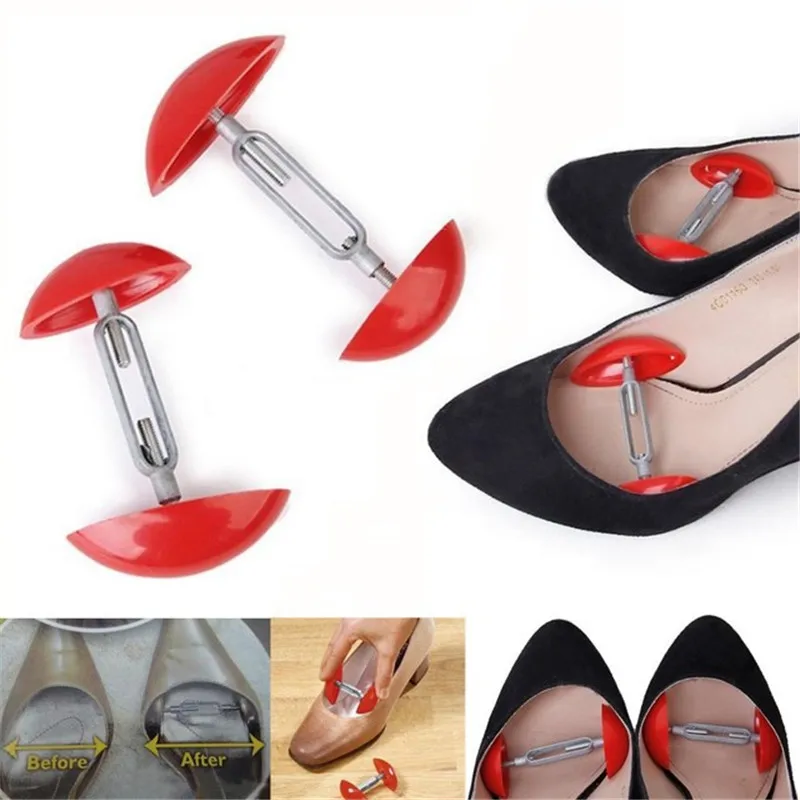 

UPAKME 2pcs/Lot New Arrival Adjustable Width Extenders Mini Shoe Stretchers Shapers for Men's Women's Shoes Mini Shoes Trees New