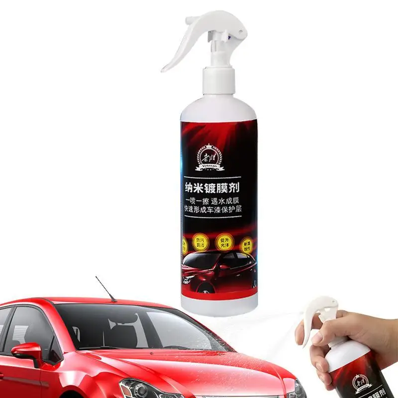 Nano Top Quick Coat High Protection Nano Liquid Crystal Spray Polish Auto Body High Gloss Shine Spray Items