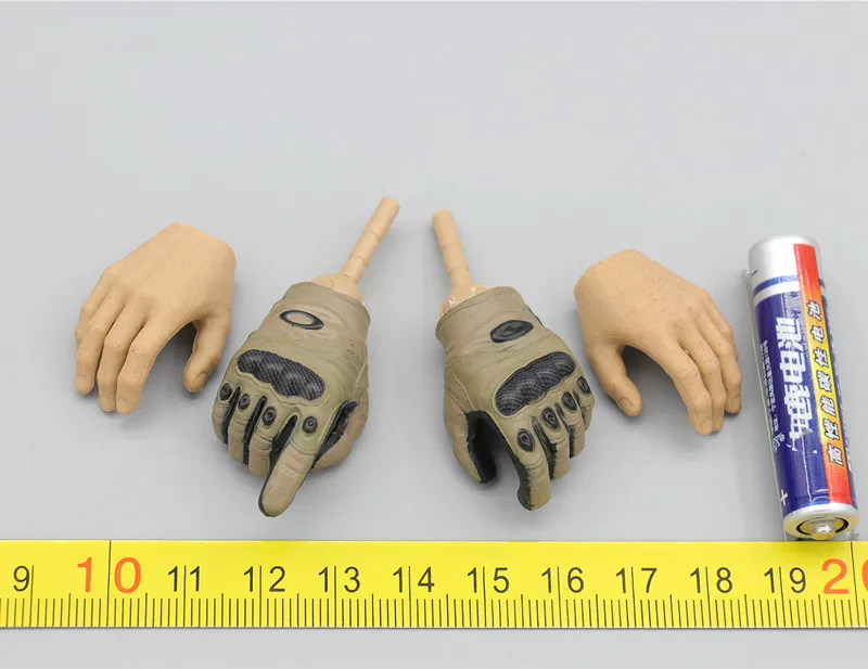 

1/6 Scale 26044C 26046S Male Hand Types Hand Gloves Model for 12''Figures DIY Accessories
