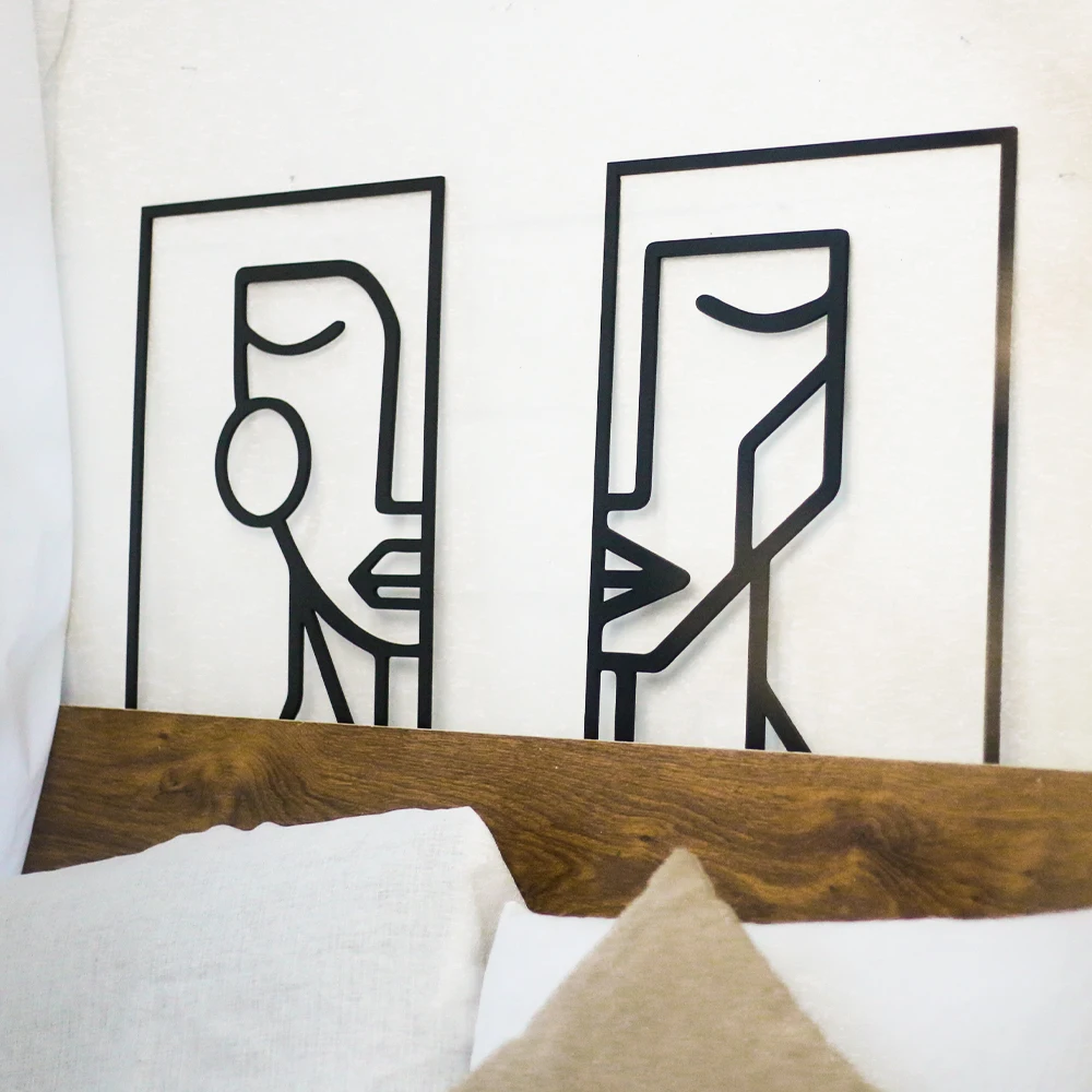 Цена Декор Putuo, деревянная черная линия, Древняя египетская женщина, природный геометрический декор, современный декор для гостиной, спальни, жив... Купить Декор Putuo, деревянная черная линия, Древняя египетская женщина, природный геометрический декор, современный декор для гостиной, спальни, жив...