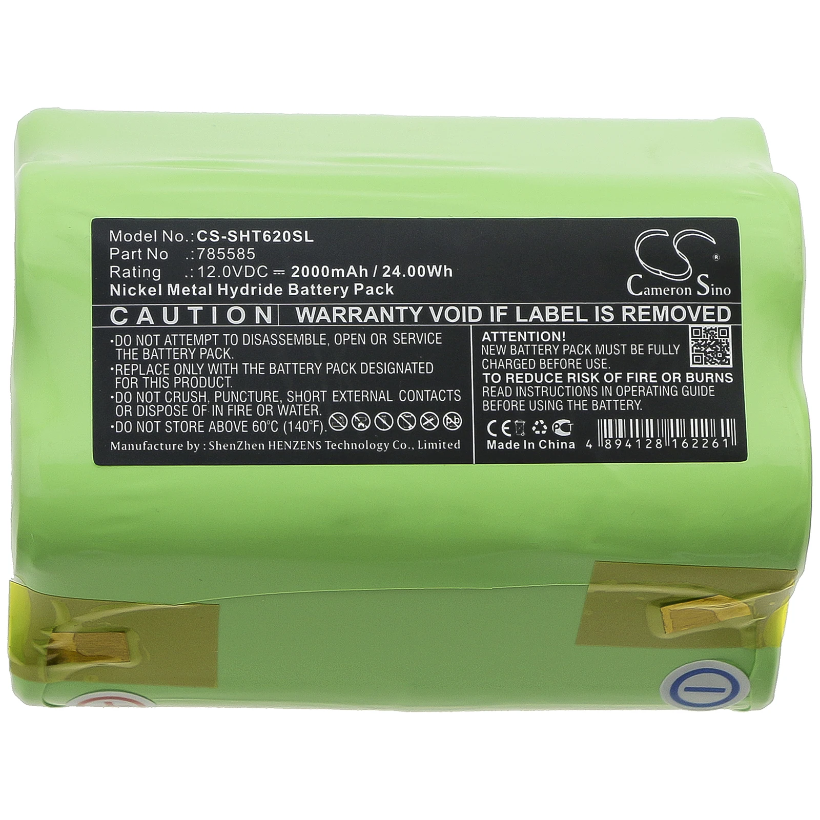 

Cameron Sino 2000mAh Battery For Soehnle TESTUT T62 Type B250 785585