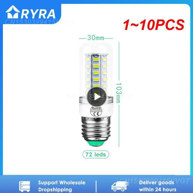 

1~10PCS 5730 E27 LED Light Corn Lamp Energy Saving Lights Led Lamp 110V 220V Lampada Candle Ampoule LED Corn Light Bulbs