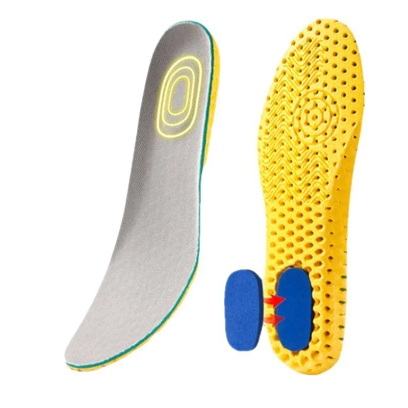 

Breathable Memory Foam Insoles Stretch Deodorant Running Cushion Insoles For Feet Man Women Insoles Shoes Sole Orthopedic Pad