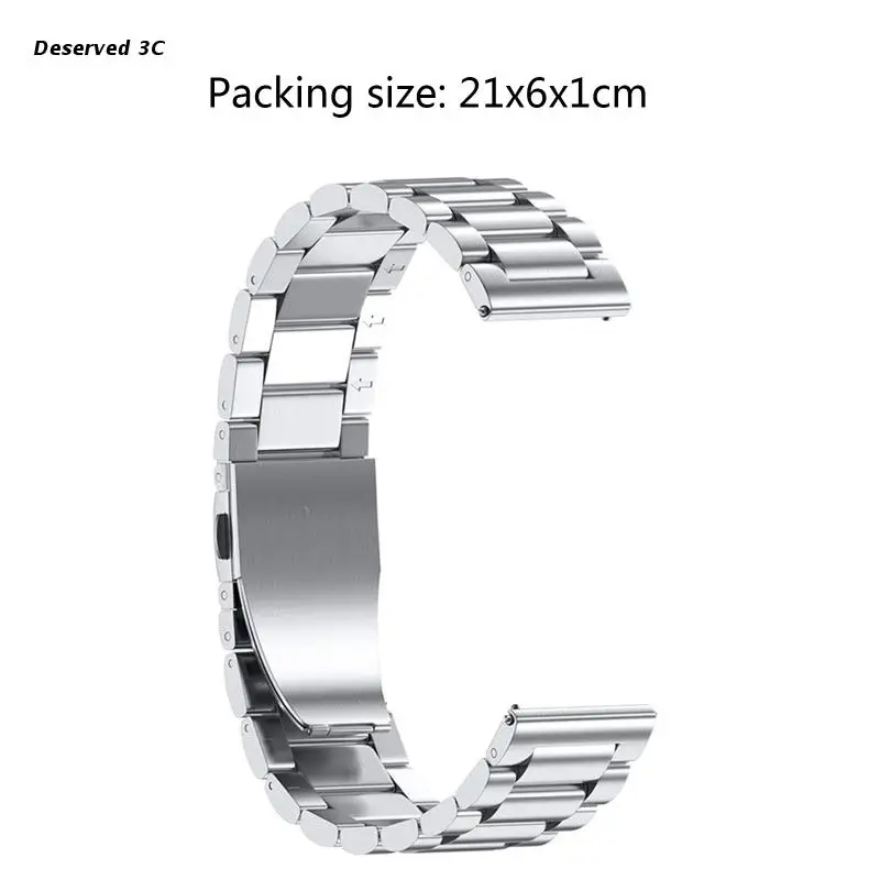 R9CB Metal Strap Suitable for Honor Watch GS3 Fashionable Durable Smartwatch Double Color Bands Replace Sports Wristband Gift |