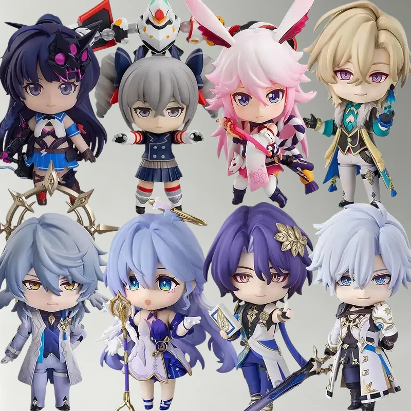 Фото В наличии: Коллекционная фигурка ручной работы Honkai Impact 3 (Яэ Сакура, Броня, Райдэн Мэй, Март 7-го, Авантюрин) – украшение для рабочего стола, игрушка, подарок №1