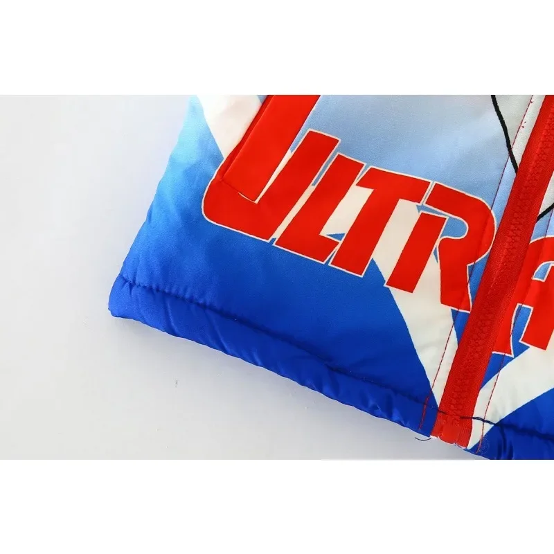 Бархатная куртка на хлопковой подкладке Marvel Spiderman теплая зимняя одежда