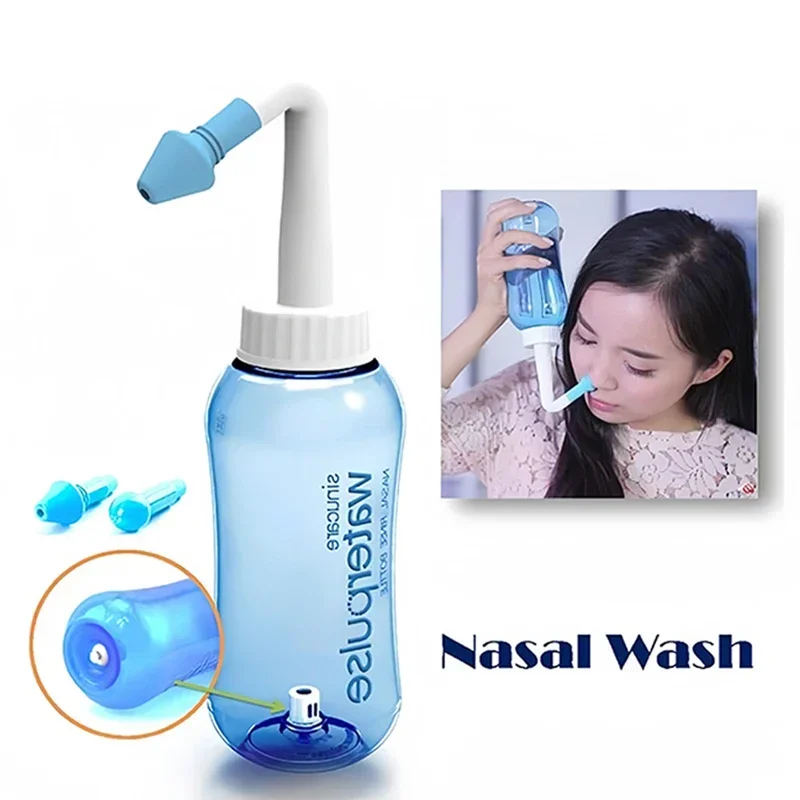 Бутылка для ирригации носа средство чистки Neti Pot набор взрослых и детей уход за